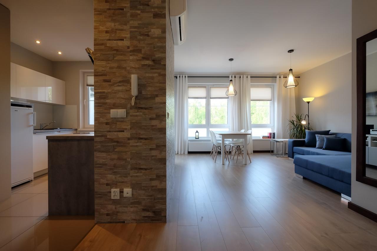 Apartamenty Starowka - Riverside II Štetín Exteriér fotografie